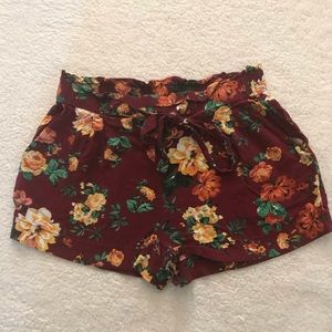 Floral Forever 21 Shorts